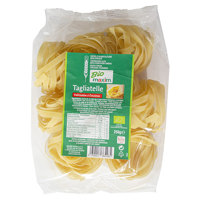 Paquet Tagliatelle BIO Maxim Luxembourg