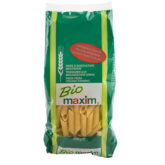 Packaging Pâtes BioMaxim