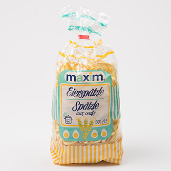 Packaging Maxim Spätzle