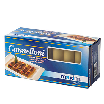 Packaging Cannelloni Maxim